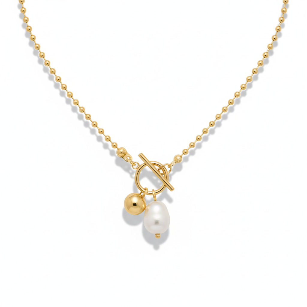 Collar Perlita Nat y Gancho