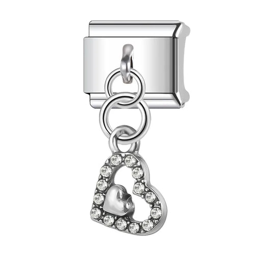 Eslabón Corazón Colgante