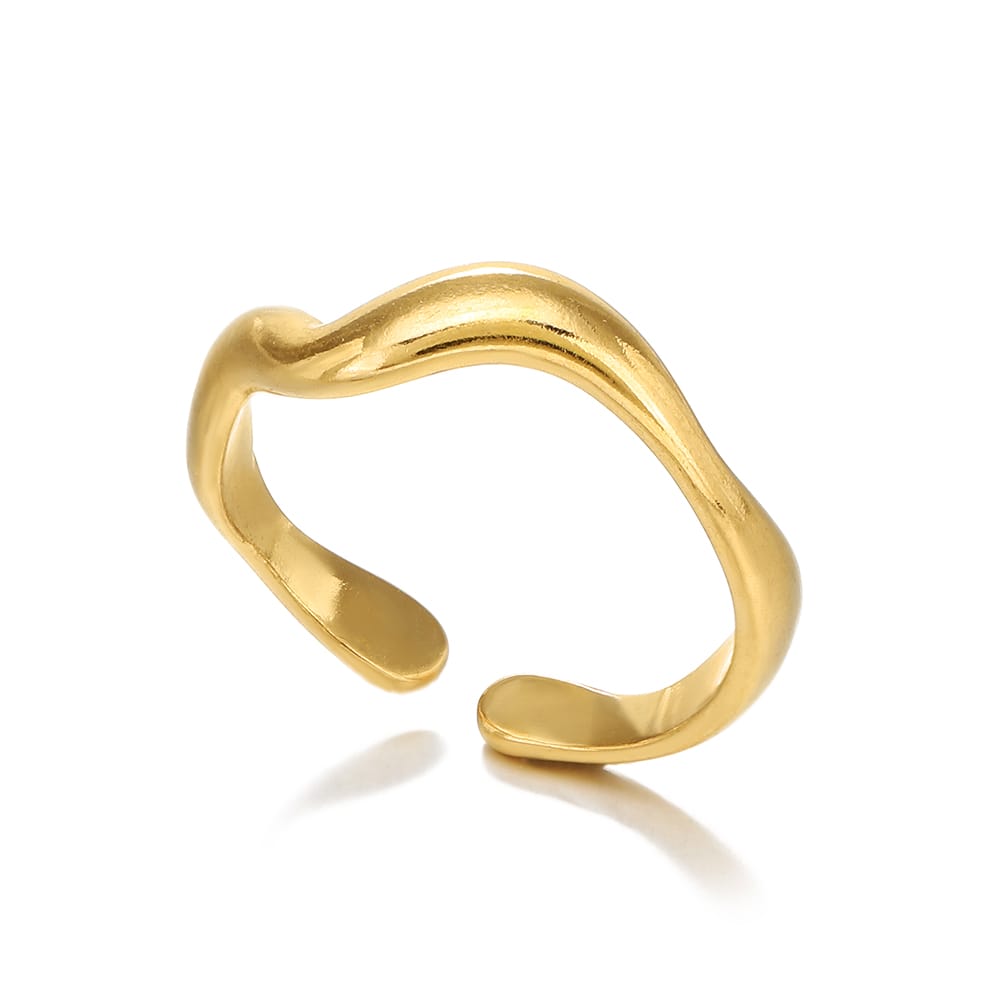 Anillo Onda  Ajustable