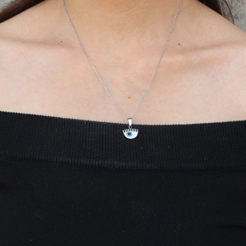 Collar Ojito Cartoon Acero