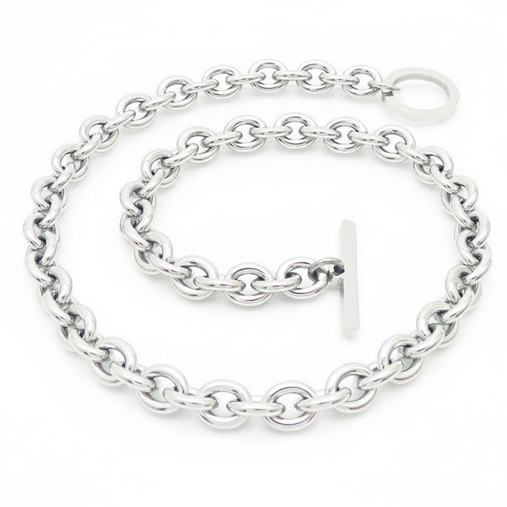 Collar Broche Palanca Acero