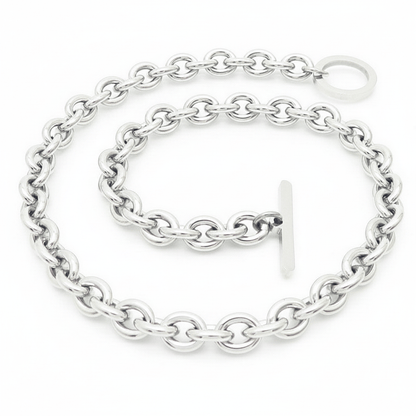Collar Broche Palanca Acero