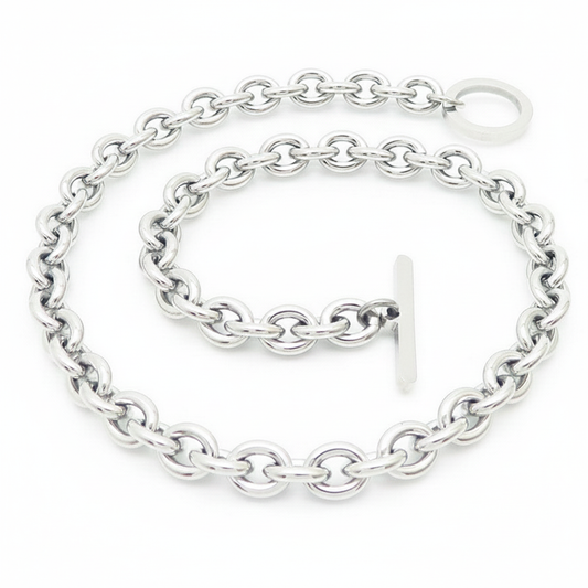 Collar Broche Palanca Acero