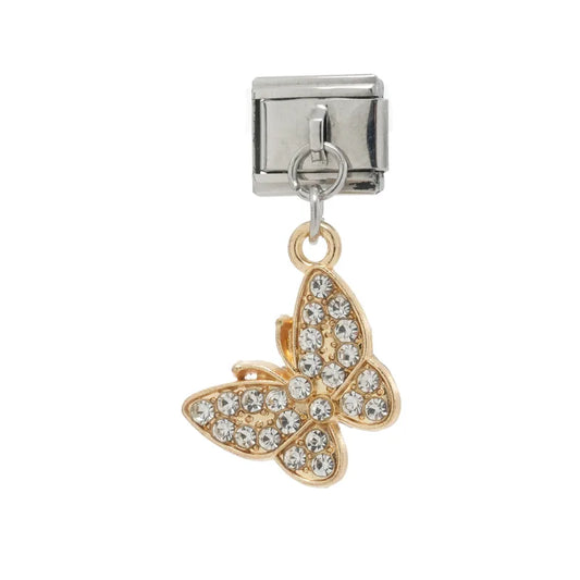 Eslabón Mariposa Redonda Colgante