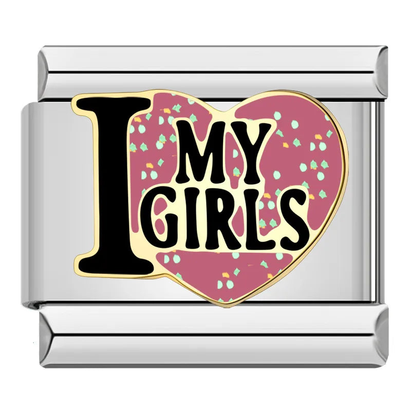 Eslabón I love my girls