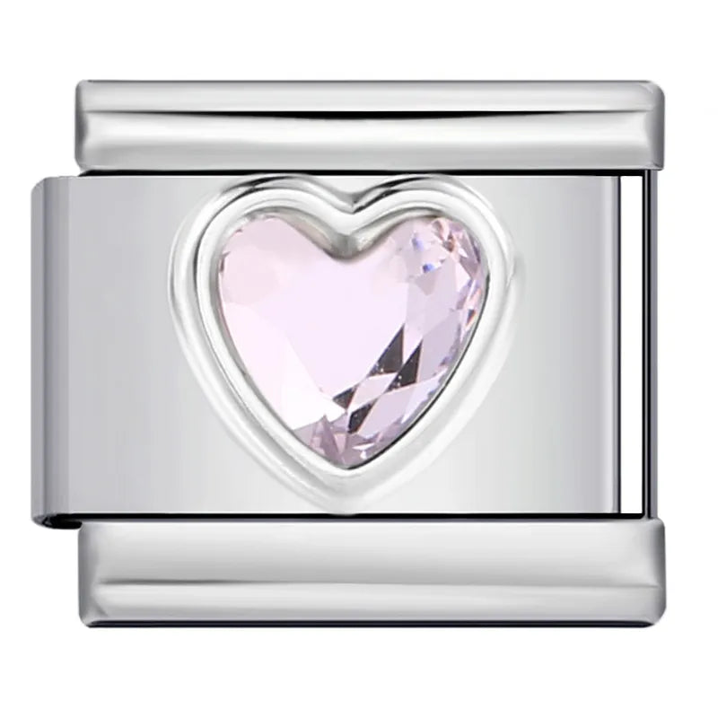 Eslabón Corazón Gema