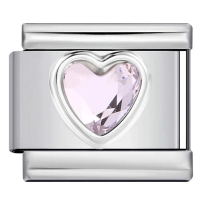 Eslabón Corazón Gema