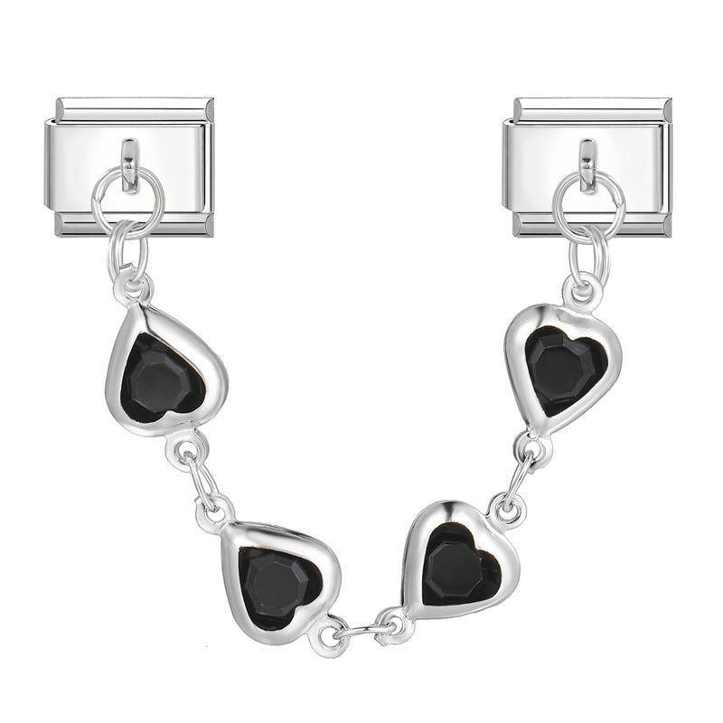 Eslabón Puente de Corazones Negros