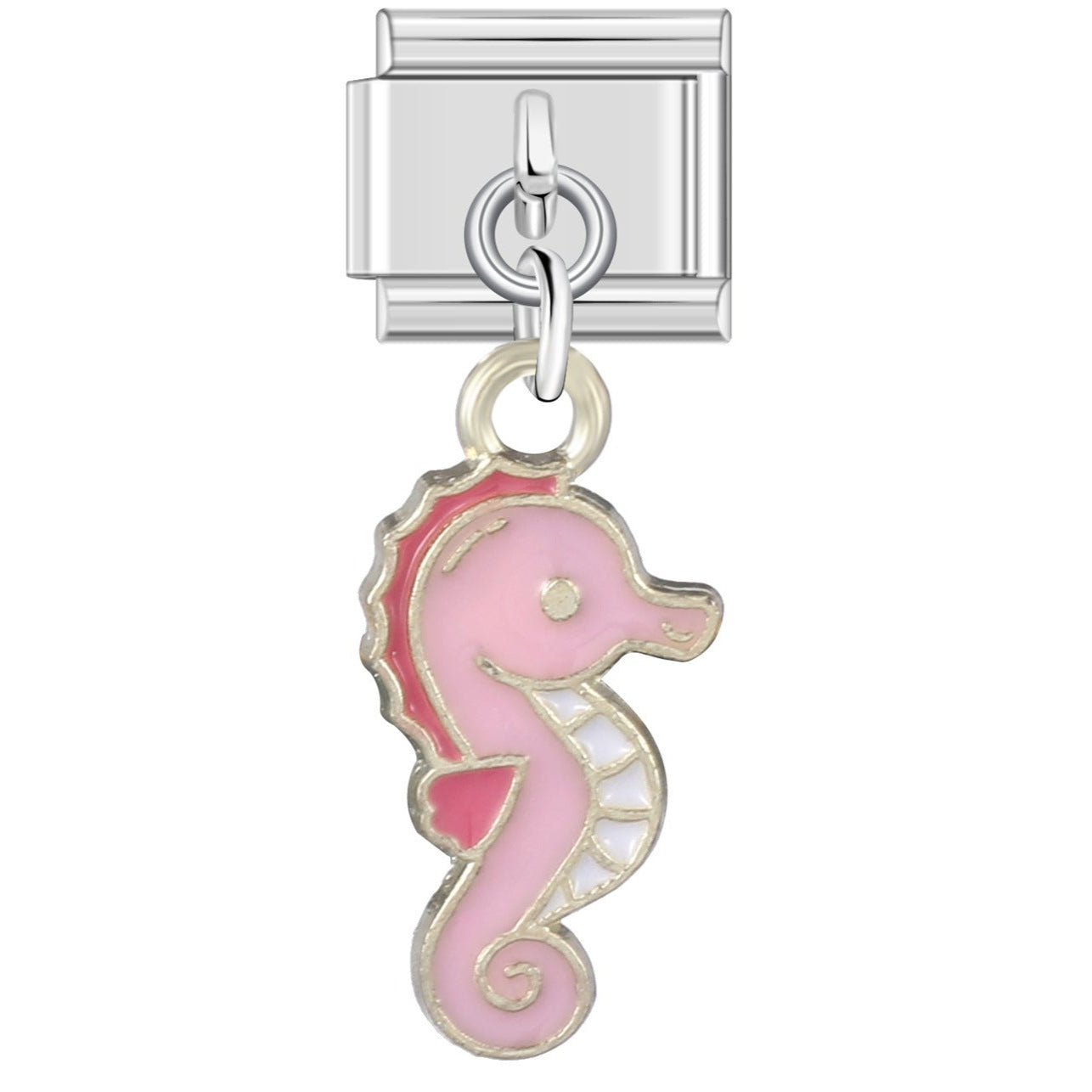 Eslabón Caballito de Mar Colgante