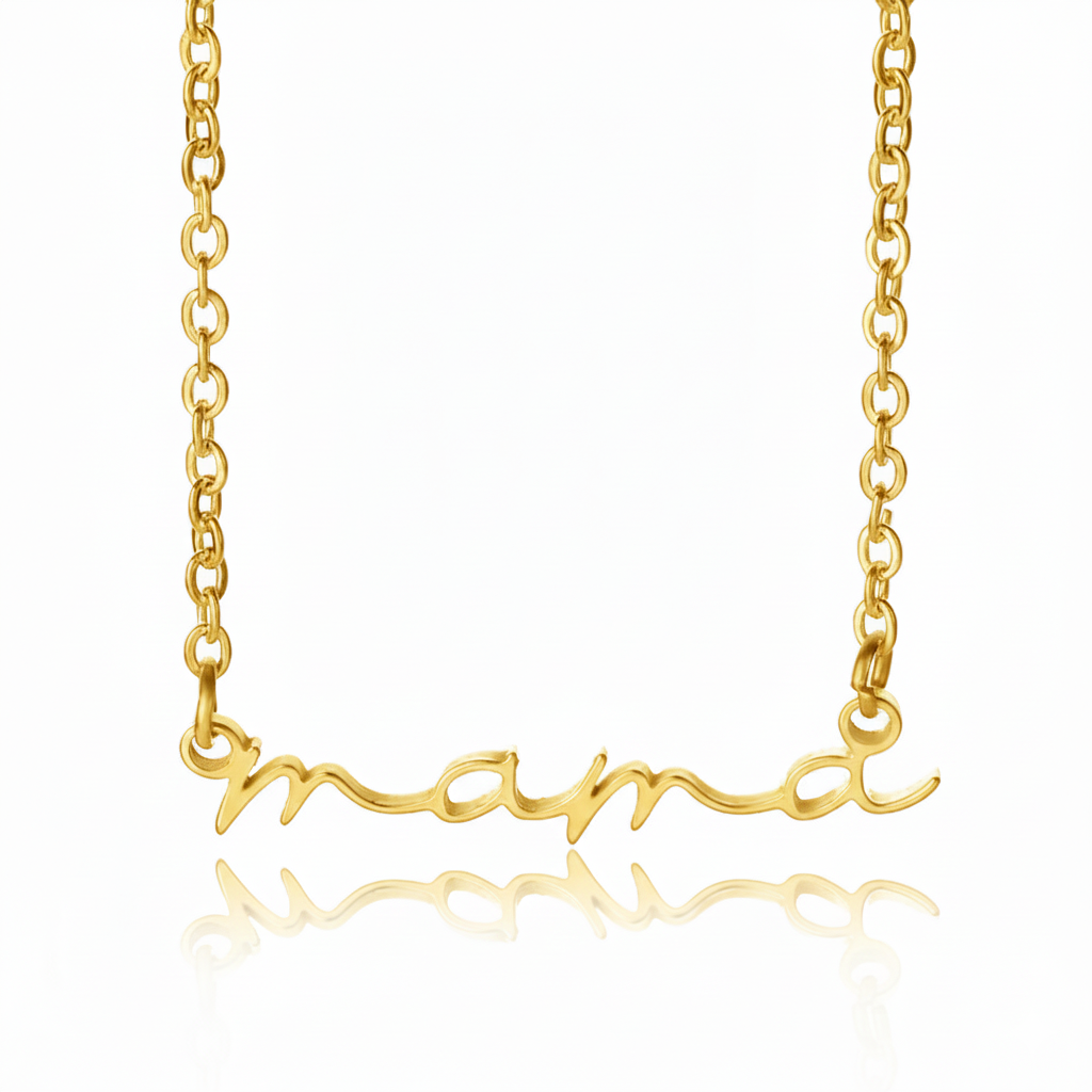 Collar mama Cursiva