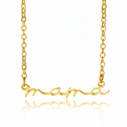 Collar mama Cursiva