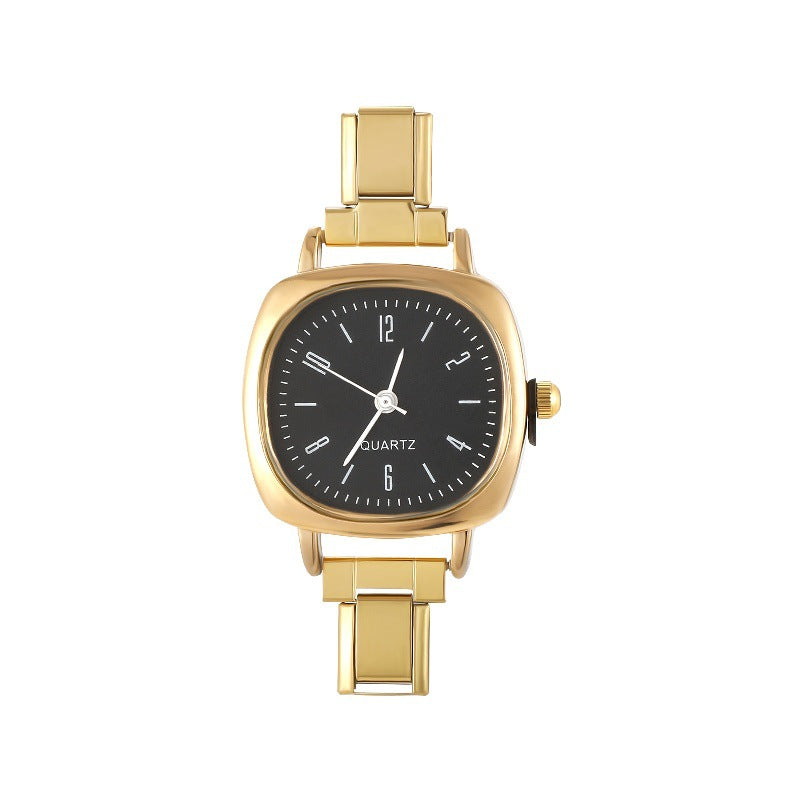 Reloj IT SQ Dorado con Negro Arábigo