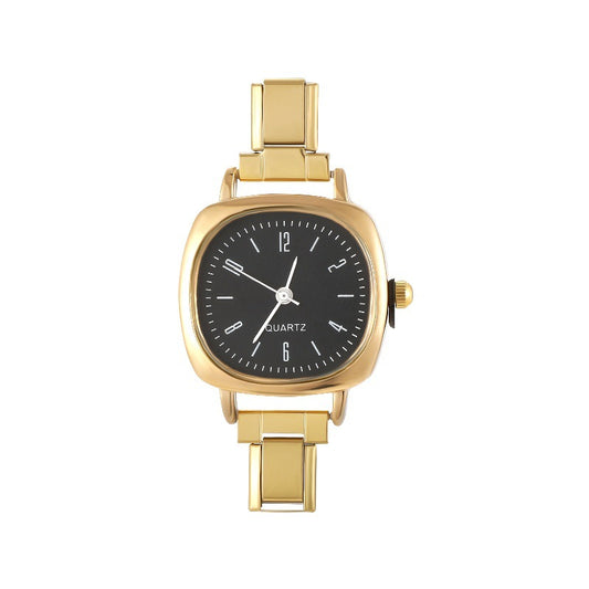 Reloj IT SQ Dorado con Negro Arábigo