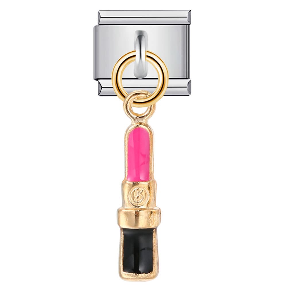 Eslabón Labial Rosa Colgante