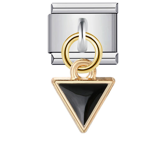 Eslabón Triángulo Invertido  Colgante