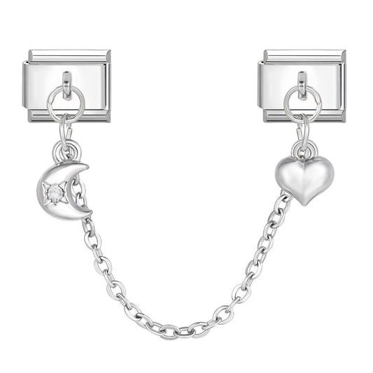 Eslabón Puente Corazón y Luna Cristal