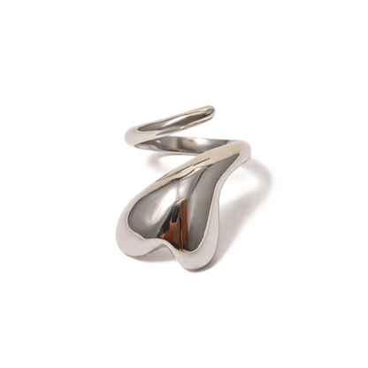 Anillo Abrazo Corazón