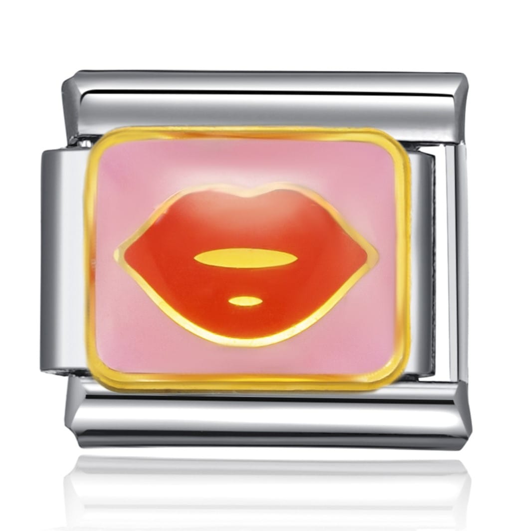 Eslabón Labios Rojos