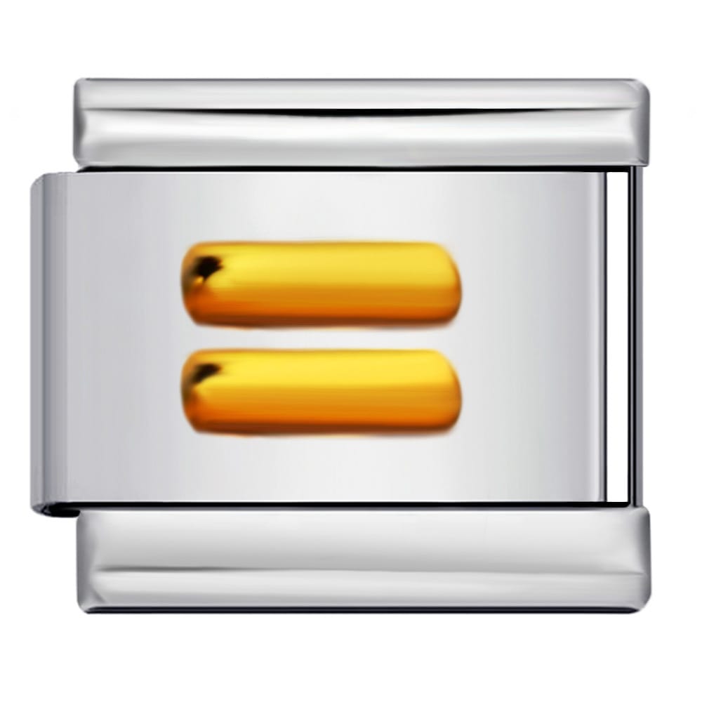 Eslabón Símbolo Dorado
