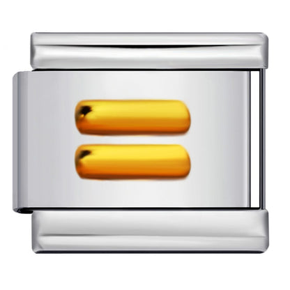 Eslabón Símbolo Dorado