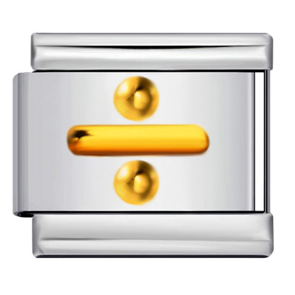 Eslabón Símbolo Dorado