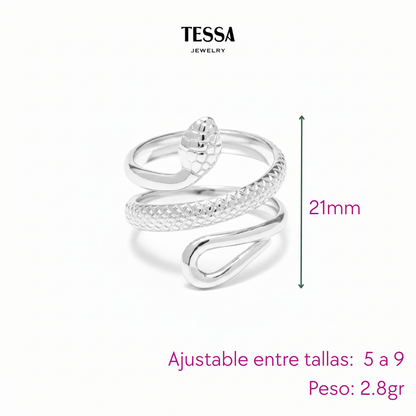 Anillo Snake  Ajustable