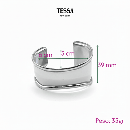 Brazalete Curvo XL Liso