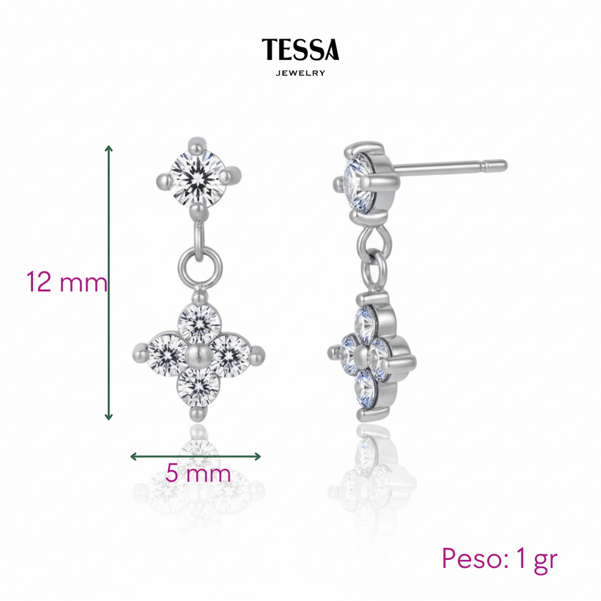 Aretes Mini Estrella 4