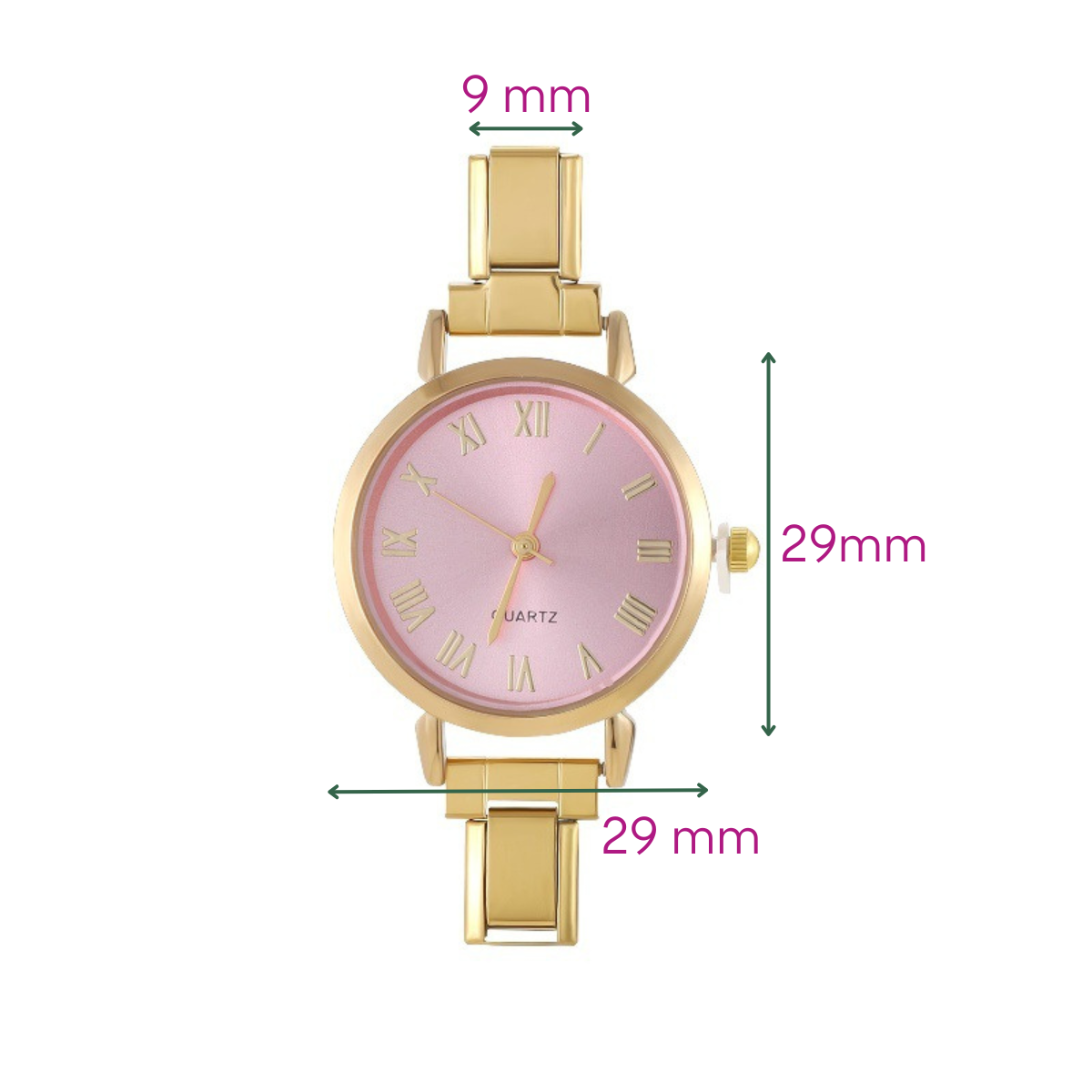 Reloj IT CIR Dorado con Rosa Romano