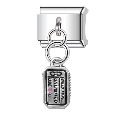 Charm Cupón Colgante