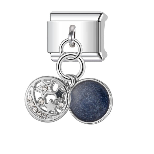 Charm Luna Galáctica Colgante