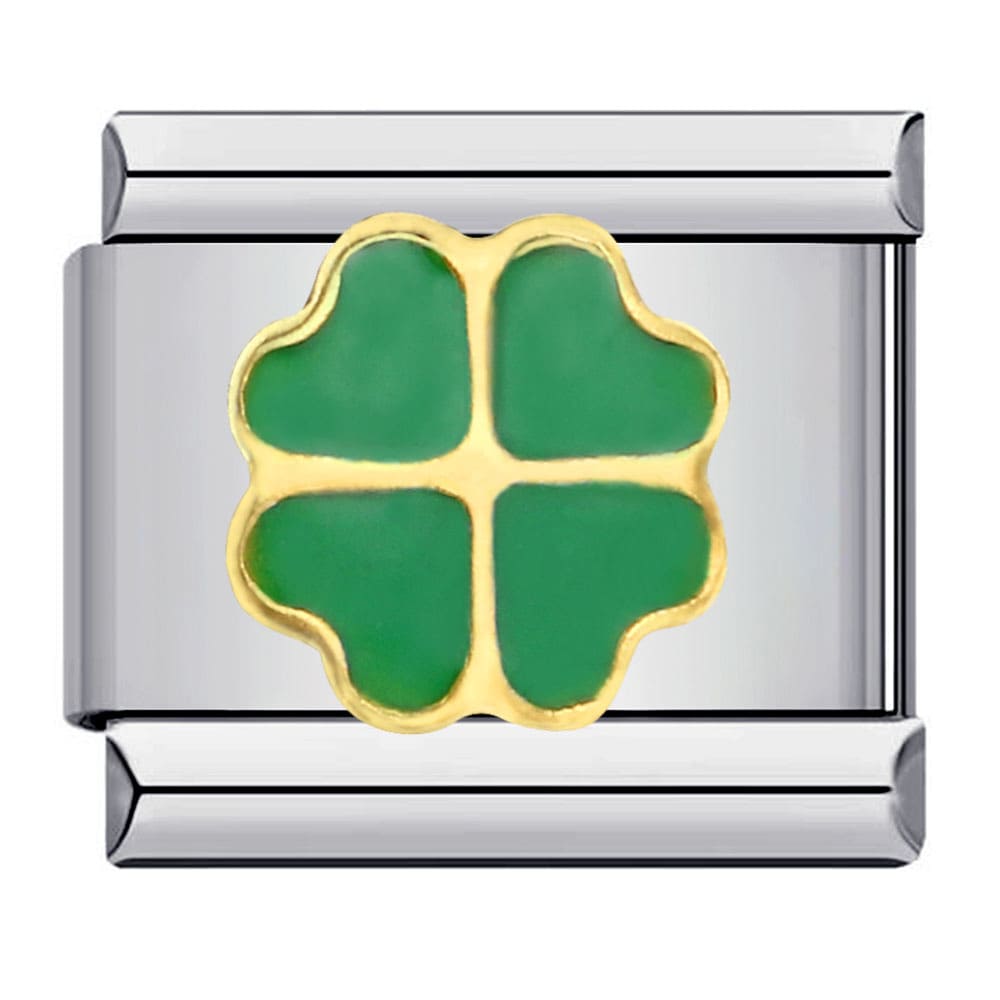 Eslabón Trébol Verde