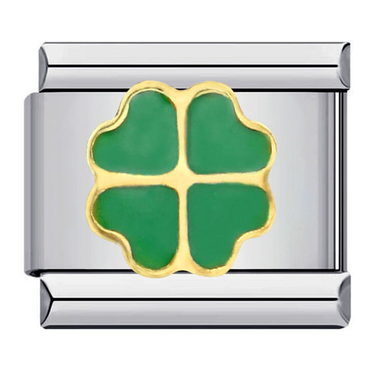 Eslabón Trébol Verde