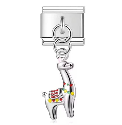 Charm Llama Colgante