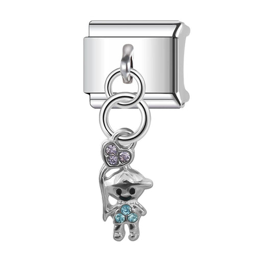 Charm Niño Globo Colgante