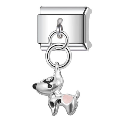 Charm Perrito Wishbone Colgante