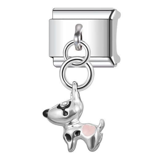 Charm Perrito Wishbone Colgante