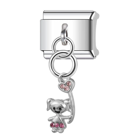 Charm Niña Globo Colgante