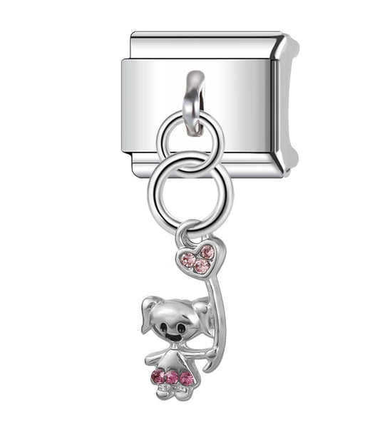 Charm Niña Globo Colgante