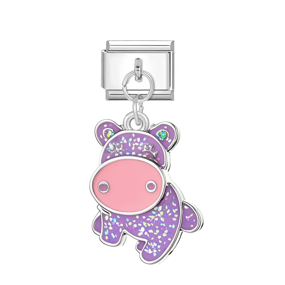Charm Hipopótamo Colgante