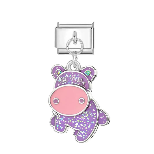 Charm Hipopótamo Colgante